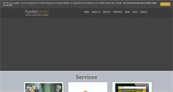 Desktop Screenshot of hunterbevan.co.uk
